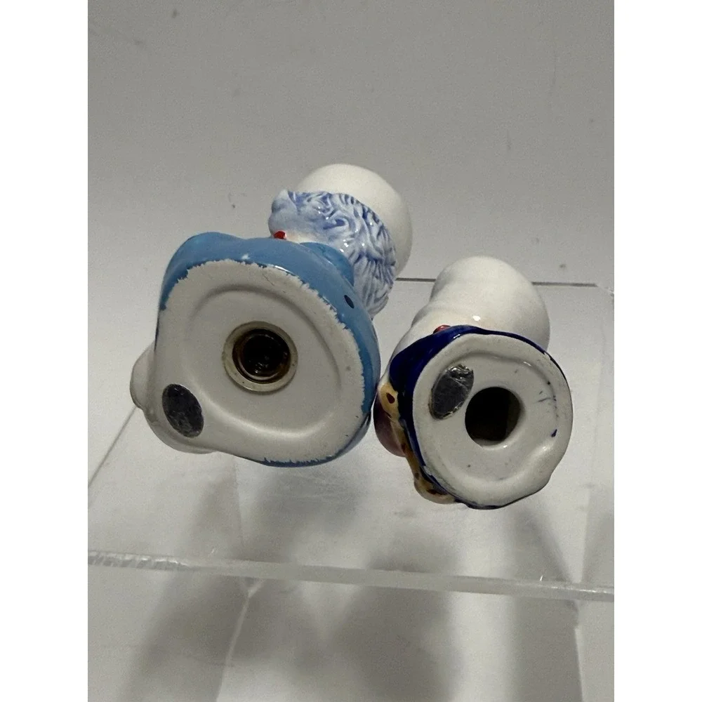 Vintage MAXINE & FLOYD- Salt/Pepper Shakers Hallmark Funny Kitchen Decor AS IS‎